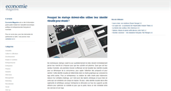 Desktop Screenshot of economiemagazine.fr